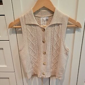 Sadie & Sage Sweater Vest Size XS